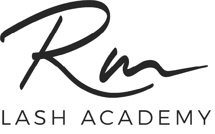RM Lash & Beauty Academy's new logo